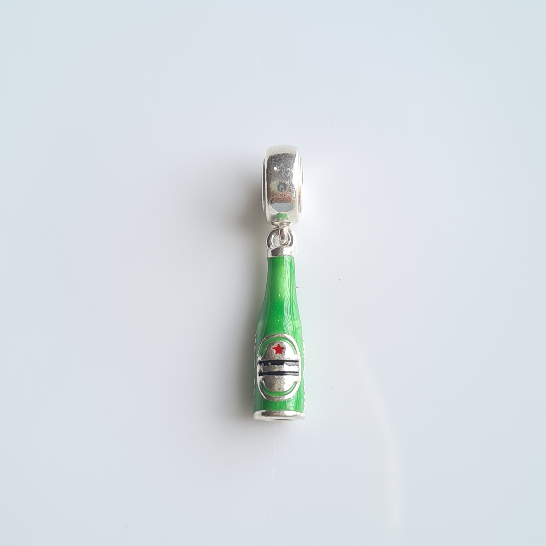 Beer Heineken Bottle Watch Charm