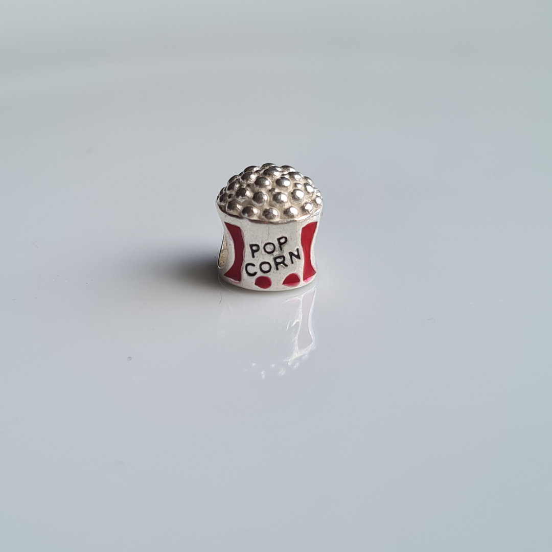 Popcorn Watch Charm