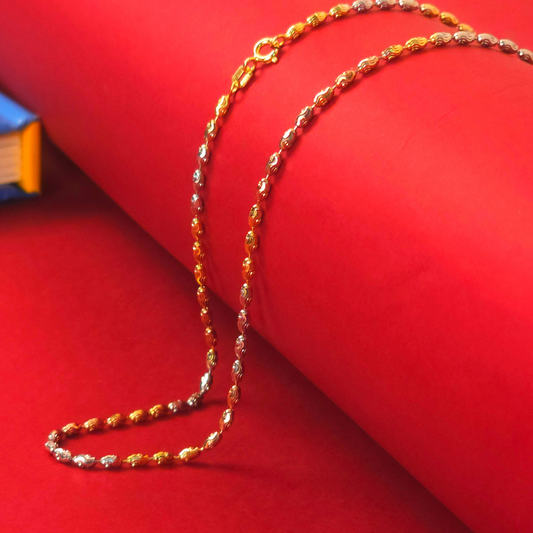 Twisty Scalloped Barrels Chain