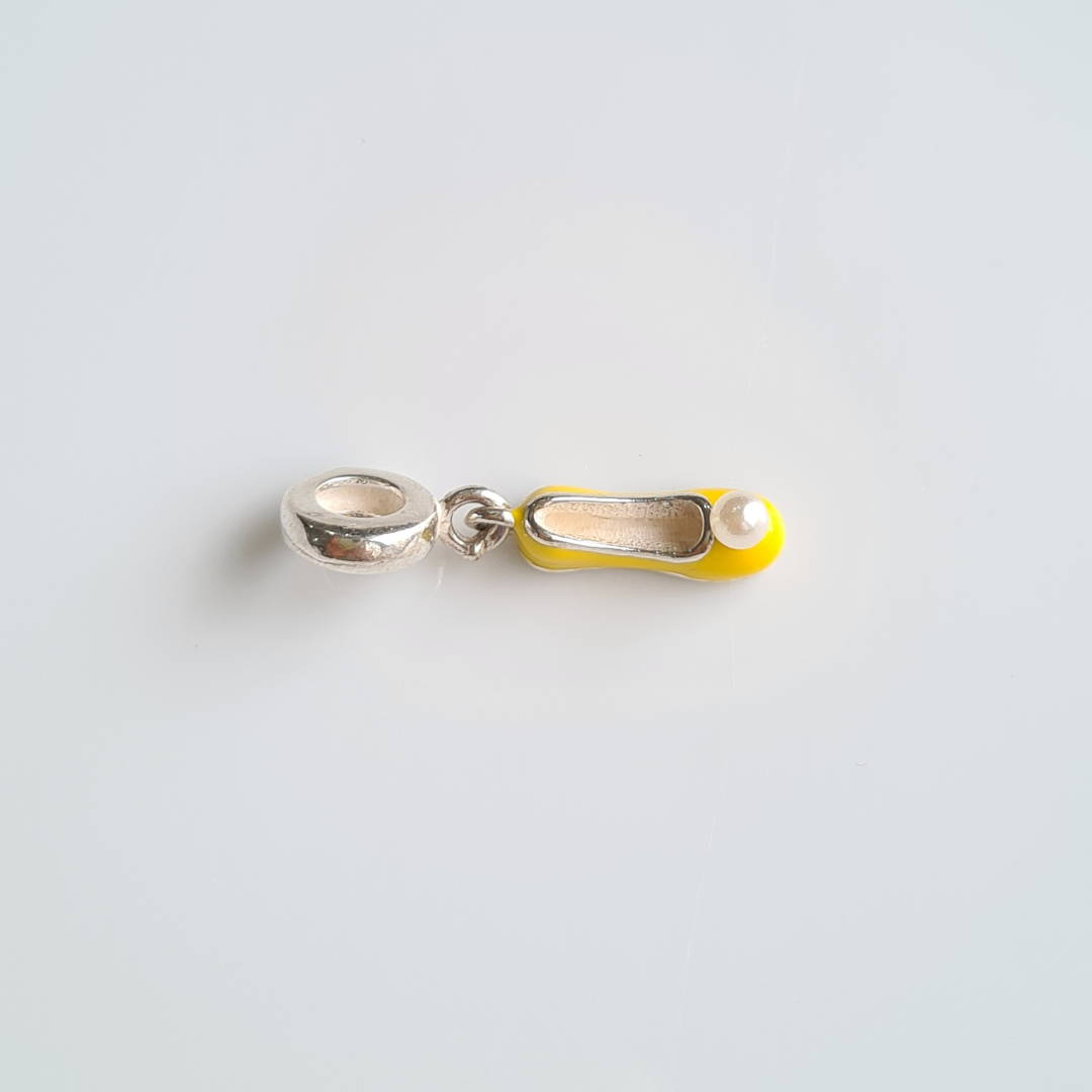 Pearl Lady Shoe Charm Pendant