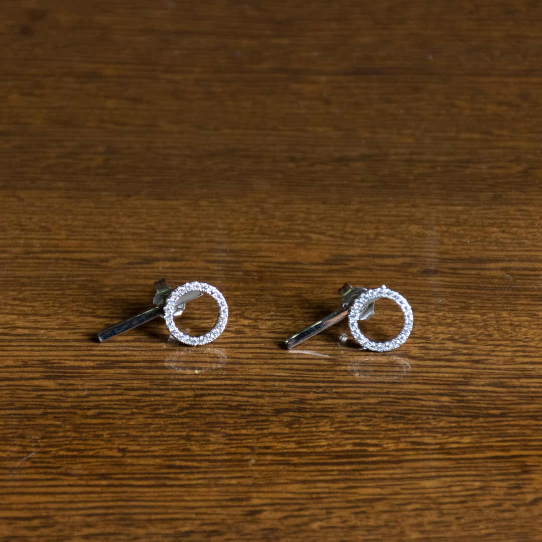 Wreath n Bar Earrings