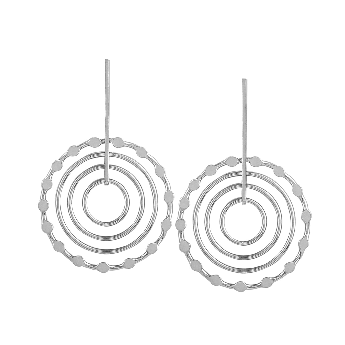 Concentric Circles Earrings
