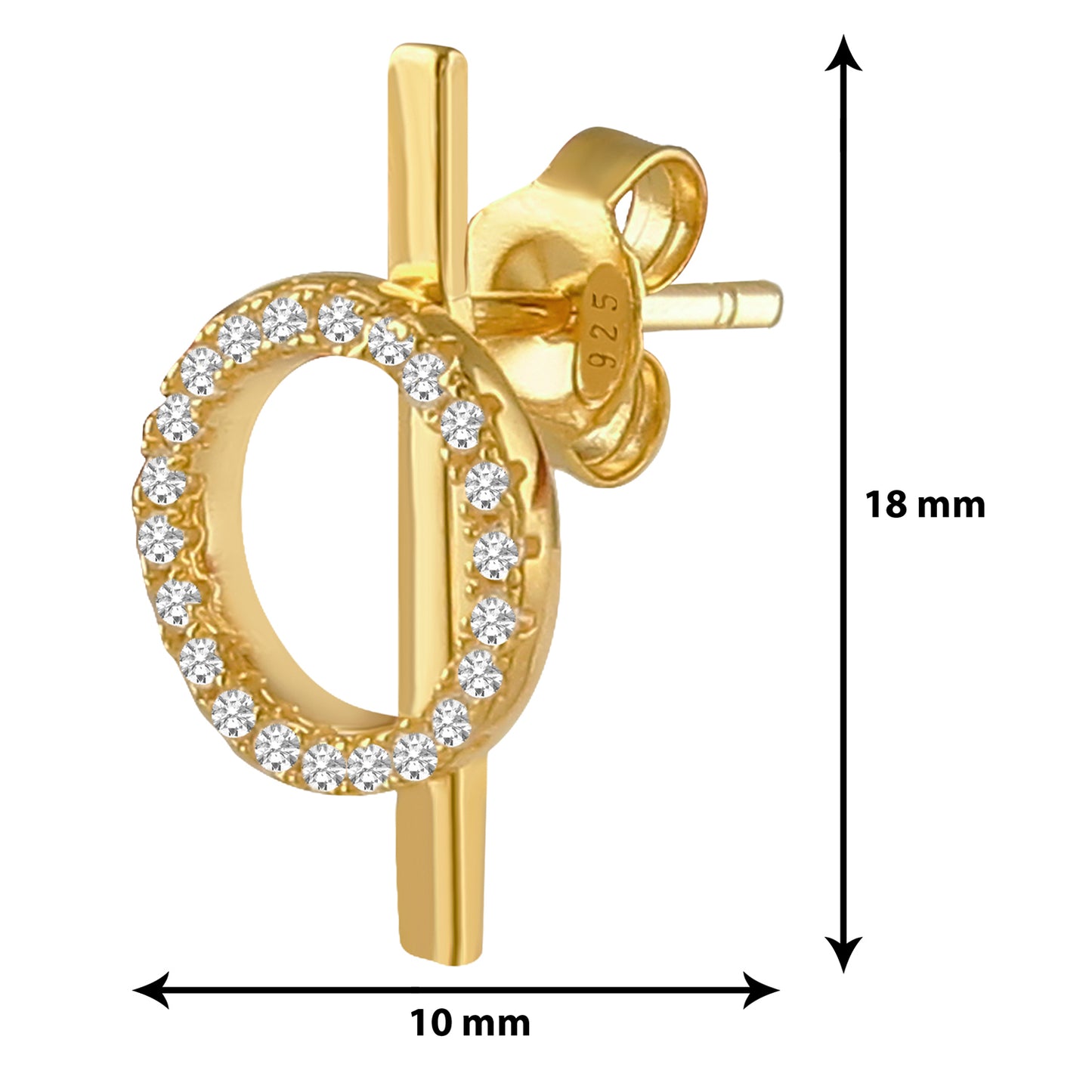 Wreath n Bar Earrings